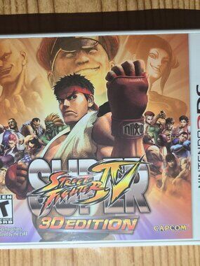 Street Fighter IV 3D Edition Nintendo 3DS Game (CIB)